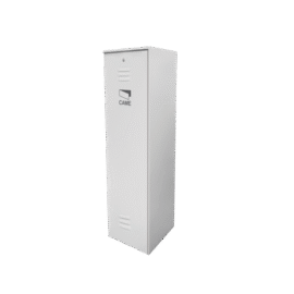 Barrera vehicular CAME / G3750 / Gabinete color blanco / sin accesorios