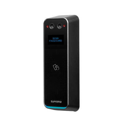 Lector Biométrico Facial (BEW3) / lector de tarjetas Prox EM, mifare, Tarjetas Virtuales por Bluetooth / con protección IP67, IK08