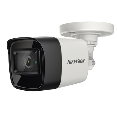 Bala TURBOHD 4K (8 Megapixel) / Gran Angular 102° / Lente 2.8 mm / Exterior IP67 / IR EXIR 30 mts / dWDR