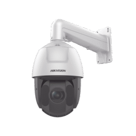 Domo PTZ IP 4 Megapixel / 25X Zoom / 150 mts IR / DARKFIGHTER / Exterior IP66 / WDR 120 dB / Hi-PoE / Entrada y Salida de Audio y Alarmas