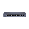 Switch PoE+ / 300 Metros PoE Larga Distancia / 8 Puertos 10/100 Mbps 802.3af/at (30W) +2 Puerto 10/100/1000 Mbps Uplink