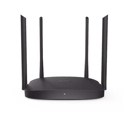 Router Inalámbrico WISP Gigabit / Doble Banda AC (2.4 GHz y 5 GHz) / Hasta 1200 Mbps / 4 Puertos 10/100/1000 Mbps / 4 Antenas Externas Omnidireccional de 5 dBi / Interior
