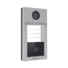 Videoportero IP (IP65 + IK08) con Llamada y apertura desde APP Hik-Connect / Soporta 4 Departamentos / PoE Estandar / Interfaz WEB para configuración / 2 puertas
