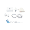 Kit Amplificador de Señal Celular 5G, 4G, 3G, VoLTE y Voz convencional. Funciona con Todos los Operadores. Soporta Múltiples Dispositivos y Tecnologías. Hasta 1200 metros cuadrados de Cobertura