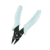 Pinza De Corte Micro de 5" (125 mm). Acero c/mango Ergonómico de PVC. Uso Electrónico. Corte al Ras.