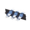 Placa Acopladora de Fibra Optica FAP, Con 6 Conectores LC Duplex (12 Fibras), Para Fibra Monomodo OS1/OS2, Color Azul