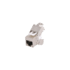 Módulo Jack Keystone Cat6A Blindado (STP) sin herramienta (toolless) para faceplate