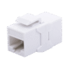 Acoplador UTP Cat6A hembra RJ45 a RJ45 hembra Color Blanco