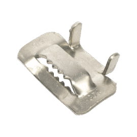 Hebilla para cinta bandit de Acero Inoxidable T, 5/8", 100 piezas