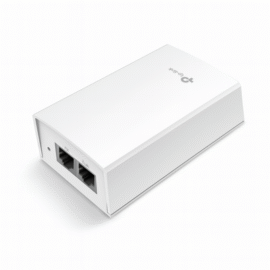 Inyector PoE pasivo de 48V, 2 puerto 10/100/1000 Mbps, plug-and-play