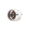 Conector N Macho de Anillo Plegable para Cables Coaxiales RG-58/U, RG-142/U, LMR-195, Níquel/ Oro/ Teflón.â€‹