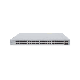 Switch Administrable de 48 Puertos Gigabit PoE 802.3af/at + 4 SFP+ para Fibra 10Gb, Gestión Gratuita desde la Nube