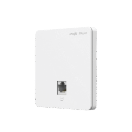 Punto de Acceso para pared, 802.11ac Wave 2, MIMO 2X2, 1.2 Gbps, puerto adicional frontal 10/100 ideal para habitaciones