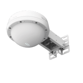 Punto de acceso Wi-Fi 6 para exterior 360°, IP 68, doble banda 2.97 Gbps, puerto SFP ideal para fibra óptica, hasta 512 usuarios, protección hasta 4 kV y protección contra erosión eólica, compatible con Reyee Mesh