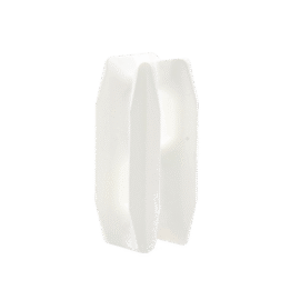 Aislador Blanco para postes de esquina de alta Resistencia con Anti UV de uso en cercos eléctricos