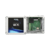 Modulo WIFI con gabinete para uso en Energizadores YONUSA/Aplicación sin costo/Activación Remota de 4 salidas tipo Relay con alta capacidad.