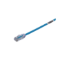 Cable de Parcheo UTP Cat6A, CM/LSZH, Diámetro Reducido (28AWG), Color Azul, 2 metros