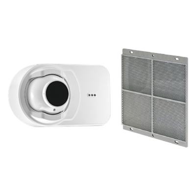 Detector de Humo por Haz Reflejado Convencional / Cubre 18 Metros de Ancho y Hasta 70 Metros de Largo / Compatible con Todos los Paneles de Detección de Incendio