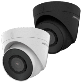 Turret IP 4 Megapixel / Lente 2.8 mm / ACUSENSE Lite (Detección de Movimiento en Humanos y Vehiculos) / 30 mts IR EXIR 2.0 / Exterior IP67 / WDR 120 dB / PoE / ONVIF / MicroSD