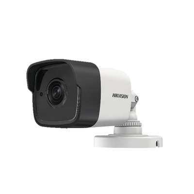 AUDIO POR COAXITRON / Bala TURBOHD 5 Megapixel / Lente 2.8 mm / 4 Tecnologías (TVI / AHD / CVI / CVBS) / 20 mts SMART IR EXIR / Exterior IP67 / dWDR / Policarbonato
