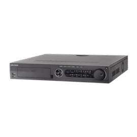 DVR 4 Megapixel / 32 Canales TURBOHD + 16 Canales IP / 4 Bahías de Disco Duro / 4 Canales de Audio / Videoanalisis / 16 Entradas de Alarma