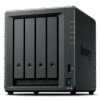 Servidor NAS de 4 Bahías (Expandible a 9 Bahías) / Hasta 162 TB / Servicio Nube Gratis (P2P) / Administración Remota y Respaldo Programado