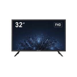 Monitor LED 32" Ultra-Brillante Full HD con Altavoces Potentes, Ángulo de Visión 178° y Entradas HDMI-VGA / Funcionamiento 24/7 y Montaje VESA (100 X 100) / Calibración Inteligente de Imagen