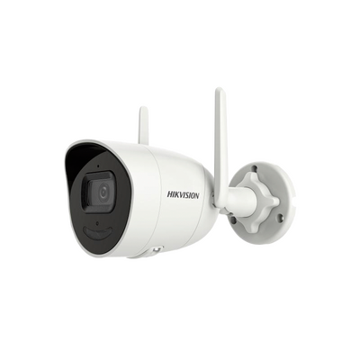 Bala IP 4 Megapixel / Lente 2.8 mm / 30 mts IR / Exterior IP66 / Wi-Fi / WDR 120 dB / Soporta Micro SD / H.265+ / Micrófono y Bocina Interconstruido