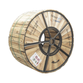 Carrete de 4 km de Fibra Óptica para Exterior G.652D, Armada, Monomodo de 24 Hilos, Loose Tube, Color Negro