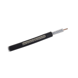 Metro de Cable Coaxial RG-58 LMRLW-195, Baja Pérdida de 50 Ohms, Conductor de Cobre Sólido