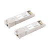 Transceptores Bidireccionales SFP+ (Mini-Gbic) / Monomodo / 10 Gbps de velocidad / Conector LC / Hasta 80 km de Distancia / 2 Piezas