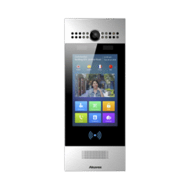 Videoportero IP Multiapartamento / SIP / PoE / Administración en la Nube / Acceso por Rostro, Tarjeta, PIN, BLE y Código QR / IK06 e IP65 / Compatible con App SmartPlus