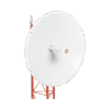 Antena direccional de 3ft, 4.9 a 6.5 GHz, Ganancia 34 dBi, Conectores N-Hembra, Polarización doble, incluye montaje para torre o mástil