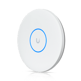 Punto de Acceso UniFi WiFi 7 Tri-banda 2.4/5/6 GHz / MU-MIMO 2x2 en cada banda / 1 puerto RJ45 10 GbE/ hasta 300 dispositivos / Montaje en Techo y Pared / PoE+