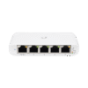 Switch UniFi Administrable Compacto de 5 Puertos 10/100/1000 Mbps, soporta entrada de PoE 802.3af/at