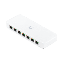 UniFi Switch USW ULTRA con funciones capa 2, de 8 puertos PoE 802.3af/at
