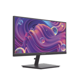 Monitor LED Full HD (1920 X 1080) de 21.5" / Ideal para CCTV, Oficina y Hogar / Entrada HDMI-VGA / Montaje VESA ( 75 X 75) / Uso 16/7 / Backlight E-LED / Ultra Delgado