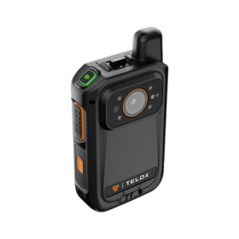Bodycam IP67 4G LTE Android 12 / Con Funciones de Radio POC / Pantalla Táctil de 2" / Soporta llamadas Telefónicas y Mensajes SMS /Descarga de Vídeo automática con estación