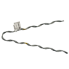 Herraje de Retención Helicoidal para Fibra Óptica Mini-adss (ASU), Span 80 m, diámetros Φ 6-7 mm