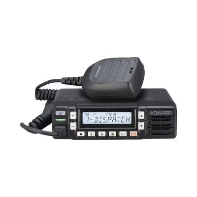 136-174 MHz, Digital DMR-Analógico, 50 Watts, 260 Canales, Pseudotrunking, Encriptación, IP54, MIL-STD-810, GPS, Incluye accesorios de instalación