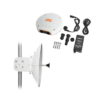 Radio Backhaul PTP de alto rendimiento, MIMO 4x4:4ac, IP67, 10.0–11.7 GHz, hasta 1.5 Gbps, conectorizado con antena de 34 dBi y alcance de hasta 40 km.