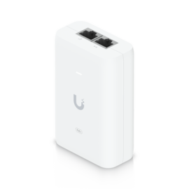 Adaptador PoE+ / U-PoE+ / 48V DC @ 0.65A/ hasta 30W / Gigabit LAN / Protecciones de Sobretensión