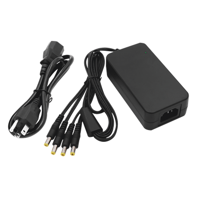 Fuente de Alimentación de 4 Salidas tipo Jack Macho de 12 Vcc / 5 Amper PLK12DC4CH EPCOM POWERLINE
