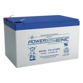 Batería de Respaldo UL de 12V 12AH / Ideal para Sistemas de Detección de Incendio / Control de Acceso / Intrusión / Videovigilancia / Terminales Tipo F2