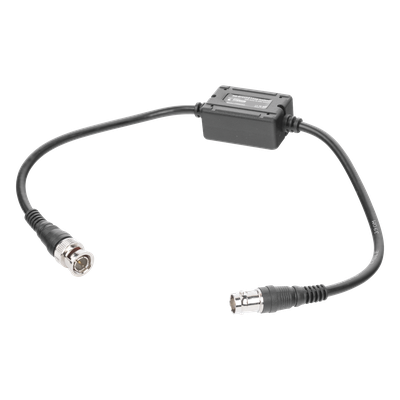 AISLADOR DE TIERRA por BNC / ELIMINE eficazmente los problemas en el video como el RUIDO, DIAFONIA, DISTORCION e INTERFERENCIAS causadas por los lazos de tierra. Compatible con cámaras HD-TVI/CVI/AHD/CVBS de hasta 2 MP. TT-BNC-ISO EPCOM TITANIUM